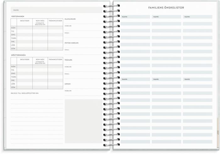 Kalender 2026 Life Organizer Family Planner