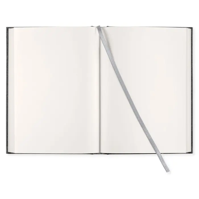 Olinjerad Blank Book A5 256 sidor Graphite