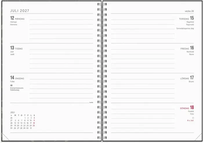 Kalender Senator A5 Eco Line 2027
