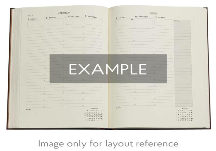 Kalender Paperblanks 18-months Foiled Vertical 2026