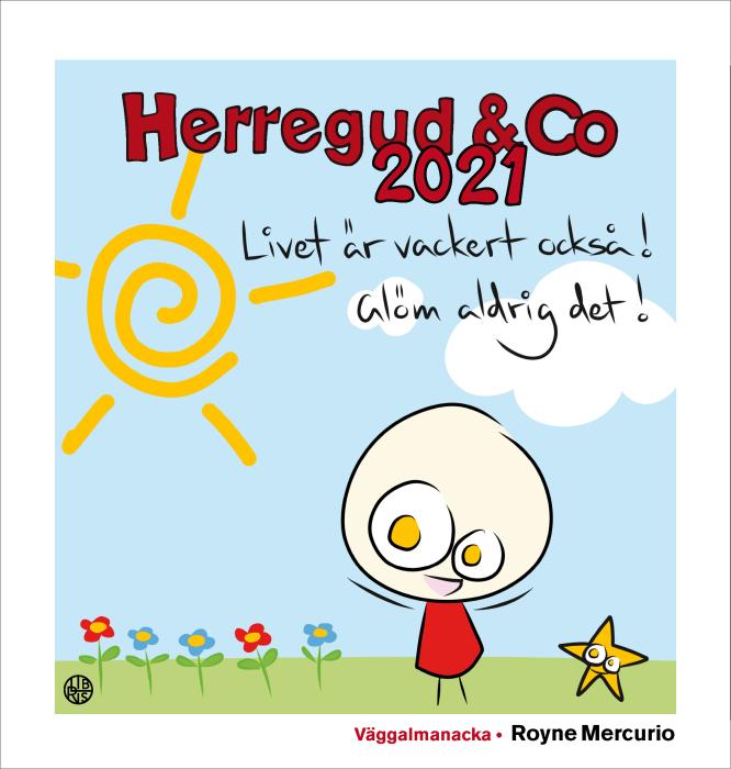 Väggkalender Herregud & Co 2021