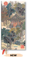 Kalender Paperblanks Slim Horizontal Golden Age 2027