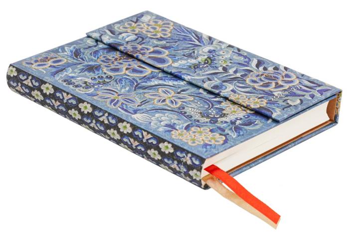 Kalender Paperblanks 18-months Mini Horizontal Blue Willow