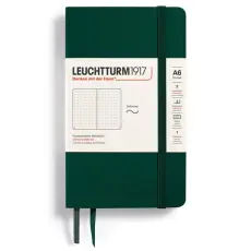 Anteckningsbok Leuchtturm1917 Soft A6 Forest Green dotted