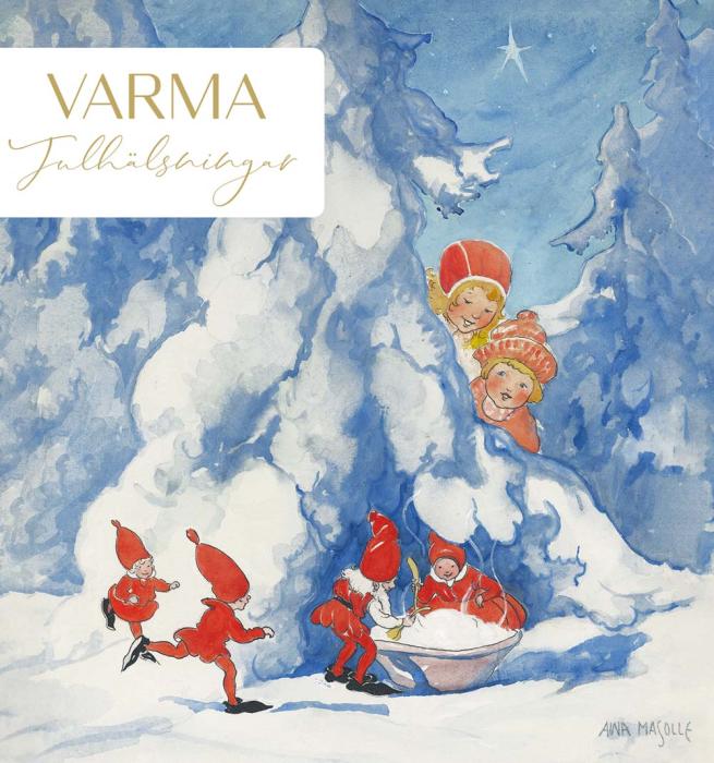 Julkort Cancerfonden 10-pack Varma Julhälsningar