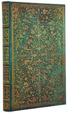 Kalender Paperblanks 18-months Mini Horizontal Emerald Flower 