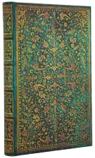 Kalender Paperblanks 18-months Mini Horizontal Emerald Flower 