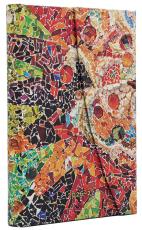 Kalender Paperblanks 18-months Mini Horizontal Gaudi&acute;s Sun