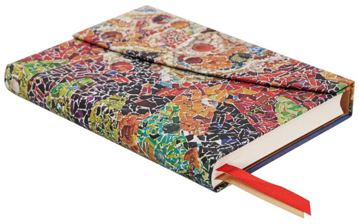 Kalender Paperblanks 18-months Mini Horizontal Gaudi´s Sun