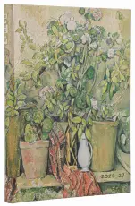 Kalender Paperblanks Midi Cezanne&acute;s Terracotta Pots Horizontal 2026-2027