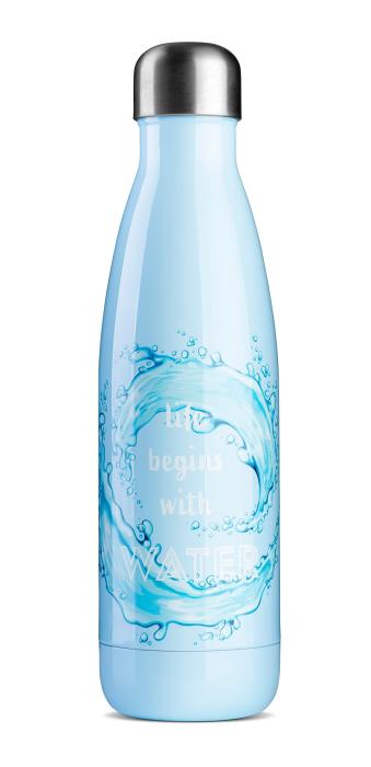 Vattenflaska Bottle Wave