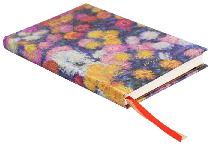 Kalender Paperblanks Midi Monet´s Chrysanthemums Horizontal 2027