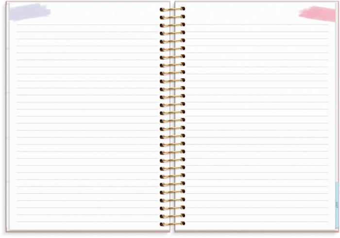 Kalender 2025 Life Organizer rosa