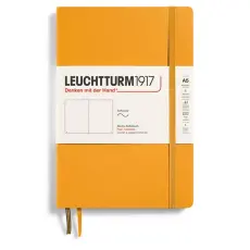 Leuchtturm Notebook A5 soft olinjerad Rising Sun