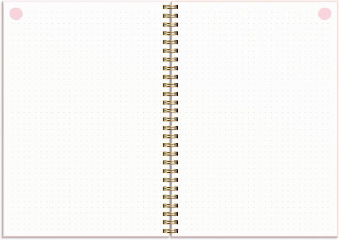 Life planner A5 rosa 2023