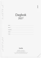 Business kalendersats Dagbok 2027