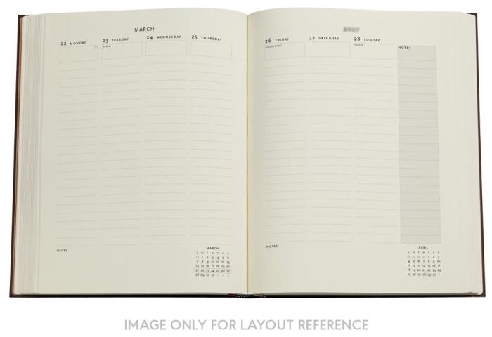 Kalender Paperblanks Austen Persuasion Ultra Vertical 2026