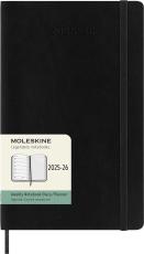 Moleskine Veckokalender L Svart Soft 25/26