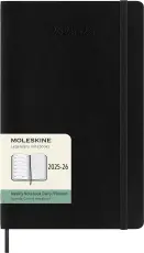 Moleskine Veckokalender L Svart Soft 25/26