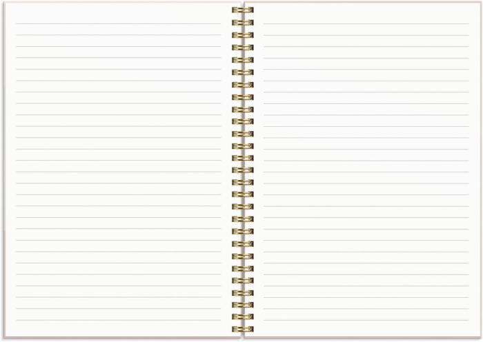 Life Planner Pink, horisontell 2024