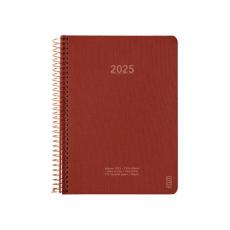 KOZO Kalender 2025 A5 Vecka Per Uppslag Bric