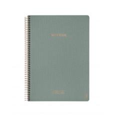 Premium Notebook A4 Aloe Vera