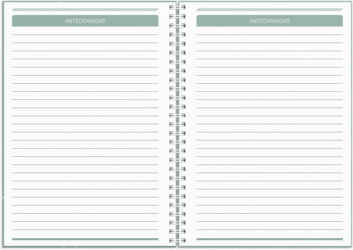 Kalender 2026 Få det gjort grön 