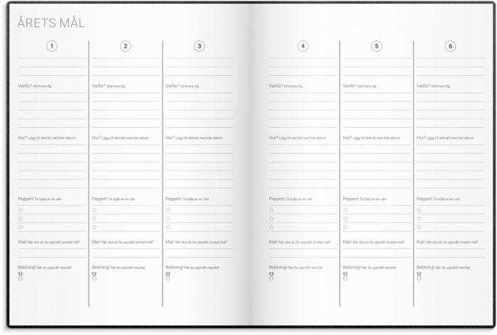 Kalender 2026 Goal Planner