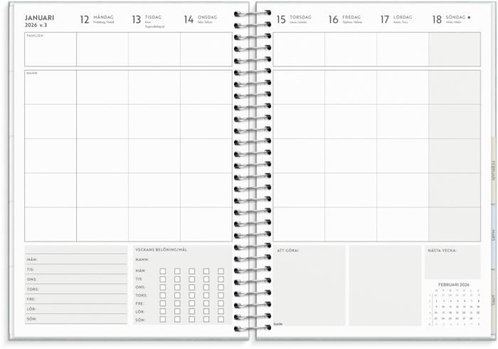 Kalender 2026 Life Organizer Family Planner