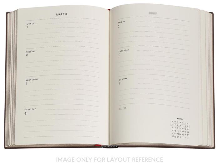 Kalender Paperblanks Midi New York Rose Horizontal 2027