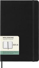 Moleskine Veckokalender L Svart Hård 25/26