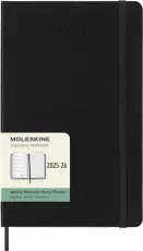 Moleskine Veckokalender L Svart Hård 25/26