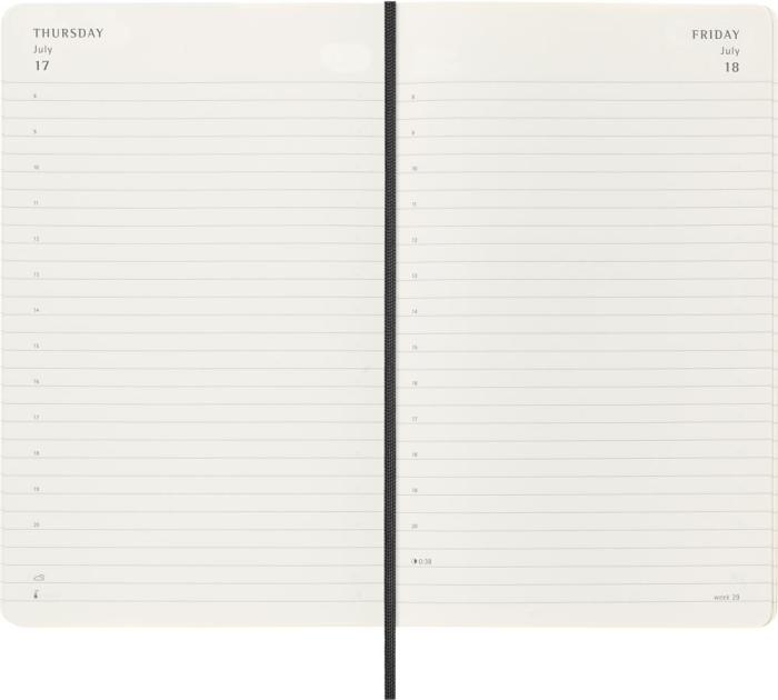 Kalender Moleskine Daily Soft Large 25/26 