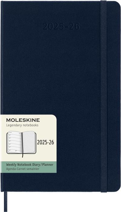 Moleskine Veckokalender L Hård 25/26 Sapphire Blue