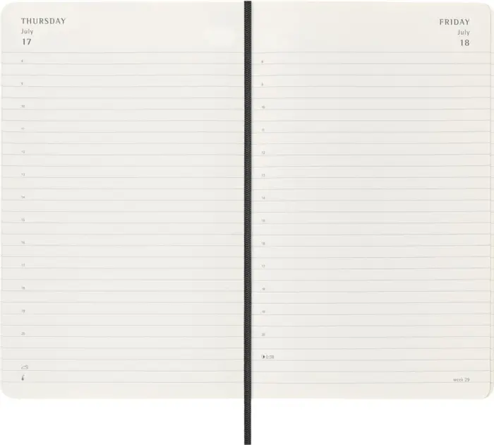 Kalender Moleskine Daily Soft Large 25/26 
