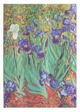 Paperblank Notebook Midi lined Van Gogh´s Irises