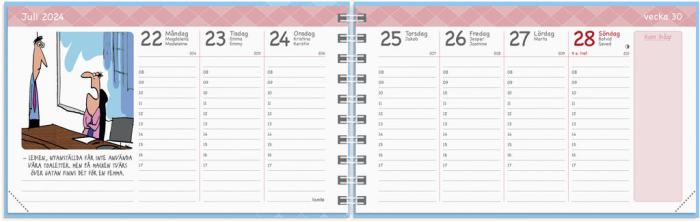 Veckokalender Humor 2024