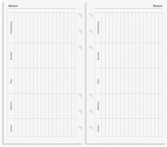 Regent Systemkalender svart skinn 2027