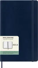 Moleskine Veckokalender L Soft 25/26 Sapphire Blue
