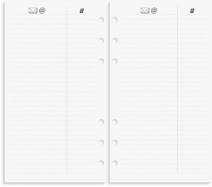 Regent Systemkalender svart skinn 2027