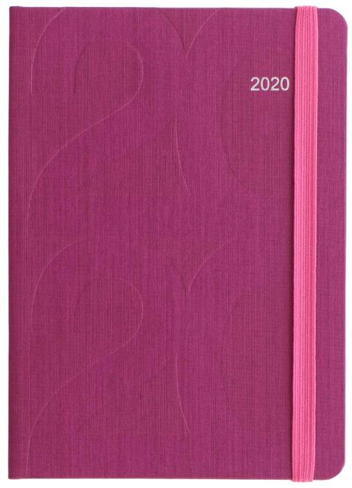 Letts Kalender Block Pink A6 vecka/uppslag 2020 - Kalenderkungen.se