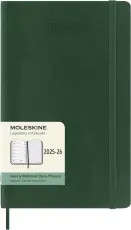 Moleskine Veckokalender L Soft 25/26 Myrtle Green