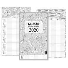 Tommy & Annika Kom-ihåg-kalender 2020 Grafik - Kalenderkungen.se