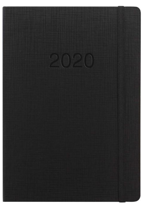 Letts Letts Memo A5 svart 2020 - Kalenderkungen.se
