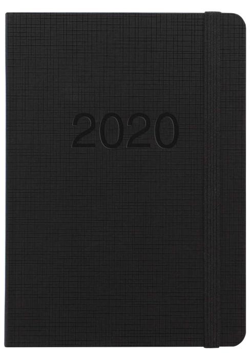 Letts Letts Memo A6 svart 2020 - Kalenderkungen.se