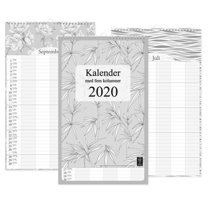 Tommy & Annika Kom-ihåg-kalender 2020 Grafik - Kalenderkungen.se