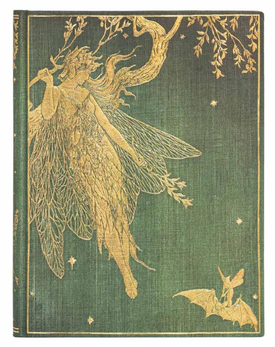Paperblank Notebook Ultra Olive Fairy lined