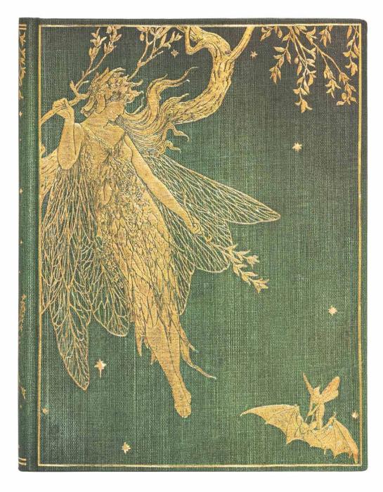 Paperblank Notebook Ultra Olive Fairy unlined