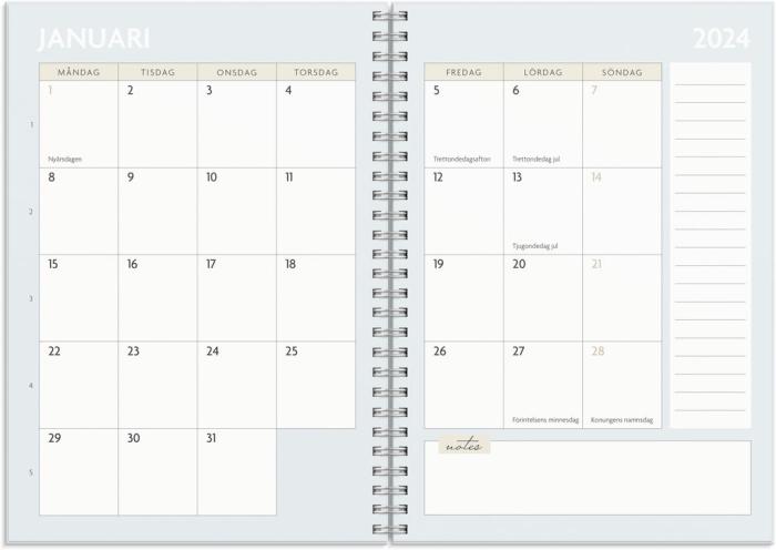 Life planner A5 2024