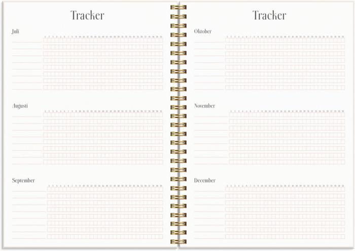Life planner Pink A5 2024-2025